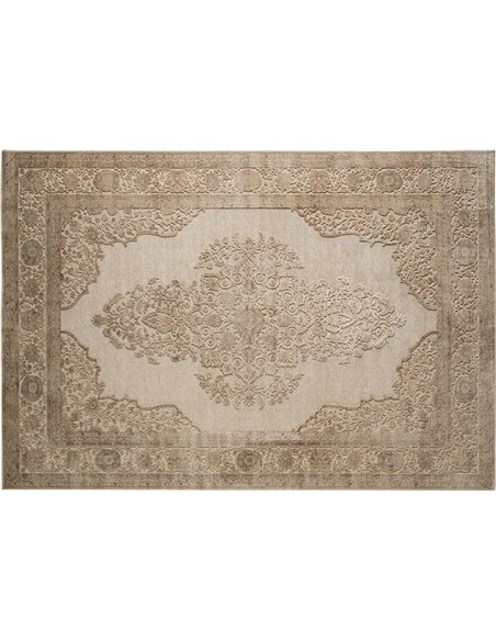 élégance intérieure tapis viscose artisanal raffiné