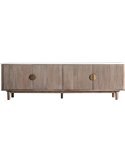 meuble tv bois de manguier contemporain naturel Vical