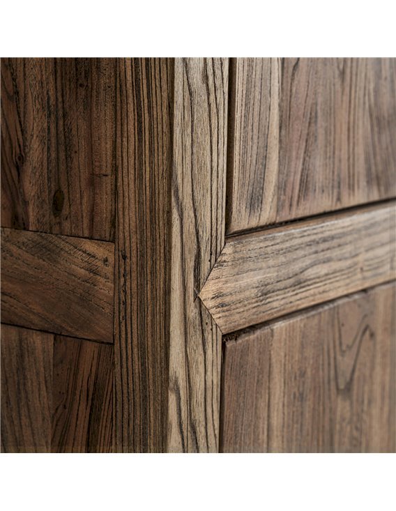 armoire design contemporain bois naturel orme