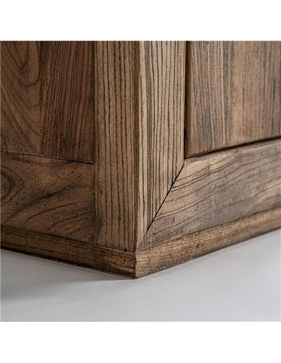 armoire marron bois d’orme style moderne chic