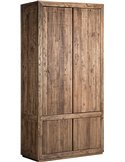 armoire de salon bois d’orme finition marbrée