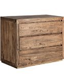 commode marron finition marbrée tendance décoration intérieure