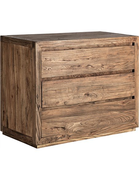 commode marron finition marbrée tendance décoration intérieure