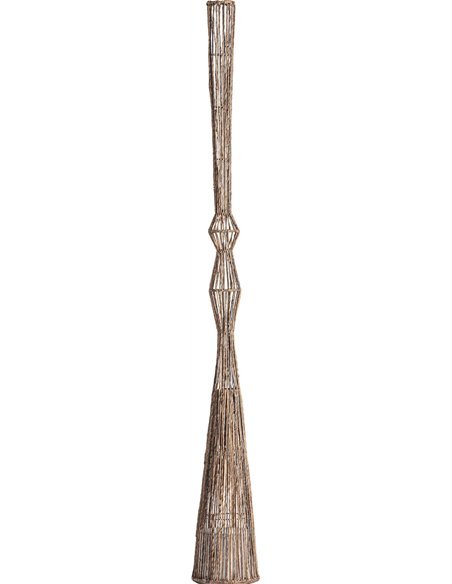 objet déco contemporain en banane finition mate marron