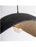 luminaire suspendu noir pour salle à manger élégante