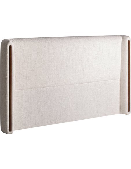 tête de lit design contemporain blanc cassé élégance chambre