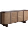 buffet bois de manguier style nordique marron élégant
