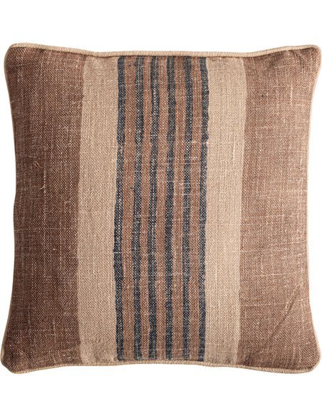 Coussin chaleureux beige pour intérieur cosy