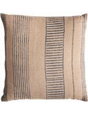 coussin tendance beige texture naturelle chic