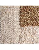 tableau déco contemporain coton tons neutres Tum