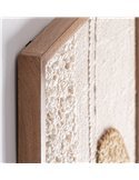 tableau mural style contemporain en coton Tum