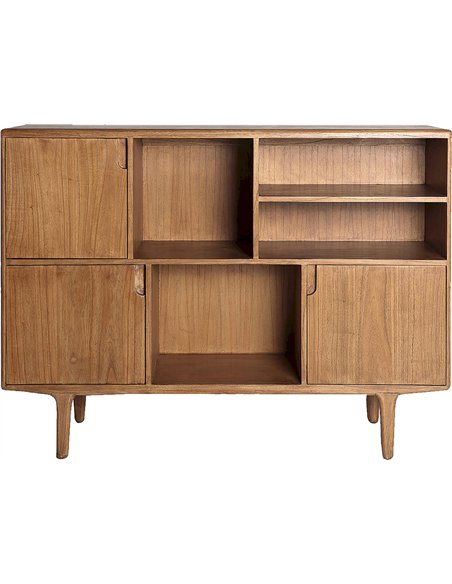 buffet salon style nordique bois mindi raffiné