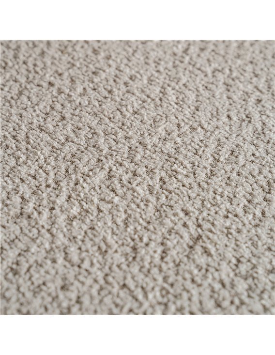 canapé art déco haut de gamme bouclé beige