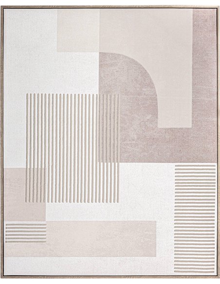 tableau contemporain décoration murale élégante salon