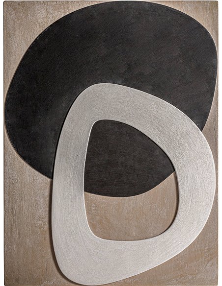 Décoration intérieure élégante toile marron Pettenberg