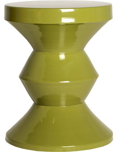 Mobilier contemporain table d’appoint verte