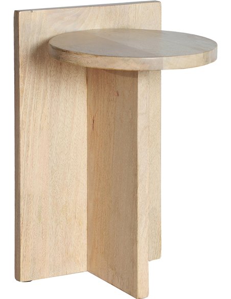Petit meuble d’appoint moderne bois naturel pour salon