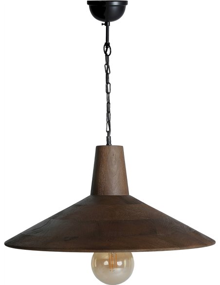 luminaire plafond design bois contemporain élégant