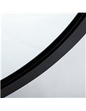 miroir décoratif noir pour chambre tendance