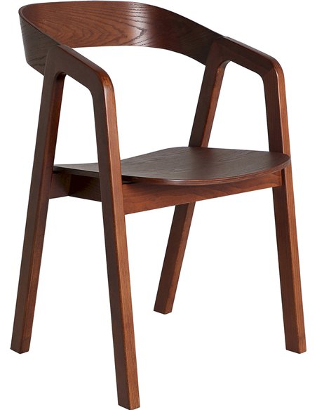 chaise d’intérieur nordique bois clair ambiance chaleureuse