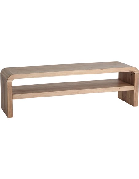 meuble tv salon bois clair style scandinave