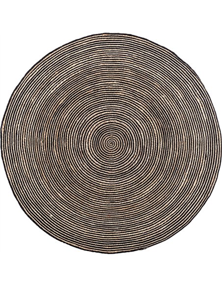 tapis classique coton beige décor raffiné pour salon