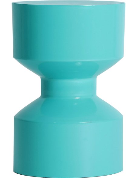 meuble d’appoint turquoise contemporain pour salon