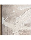 tableau déco contemporain toile tons neutres design élégant