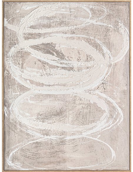 œuvre d’art mural contemporaine pour salon raffiné