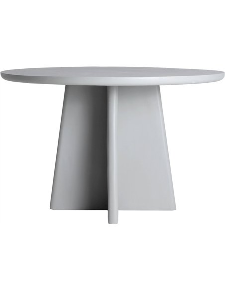 table à manger contemporaine béton gris élégance moderne