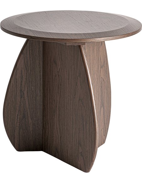 table latérale contemporaine en bois pour décoration intérieure
