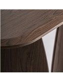 Table console design contemporain bois MDF salon moderne