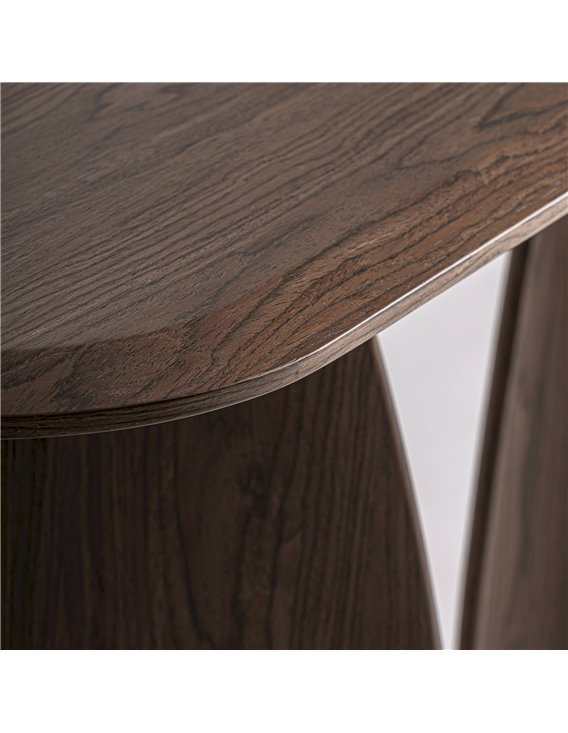 Table console design contemporain bois MDF salon moderne