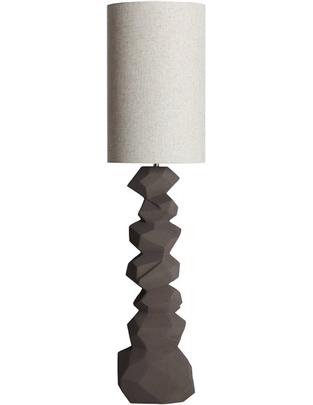 lampe salon élégante style contemporain grise