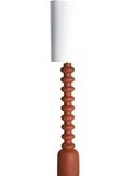 Lampadaire contemporain terracotta pour salon moderne