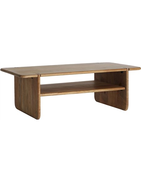 table basse nordique tendance bois naturel pour salon