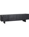 meuble tv design noir contemporain pour décoration intérieure