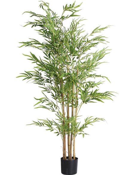 bambou décoratif plastique pour salon élégant
