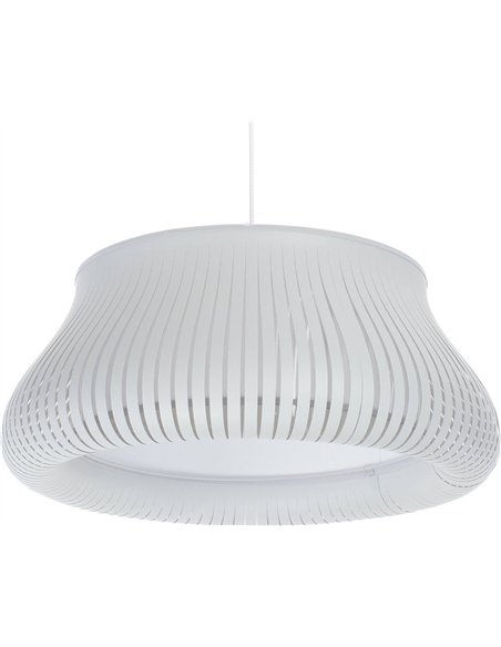 Suspension blanche moderne design intérieur élégant Oblo