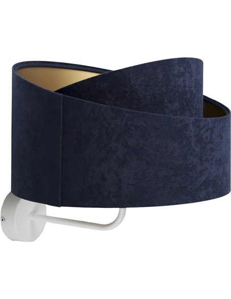 applique murale velours doré design élégant salon cosy