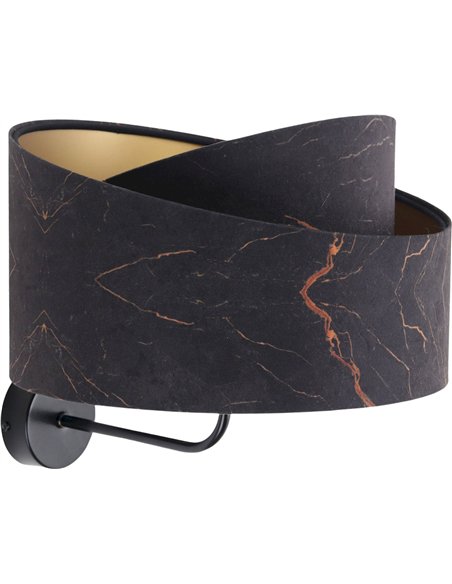 applique murale velours doré élégante pour chambre enfant