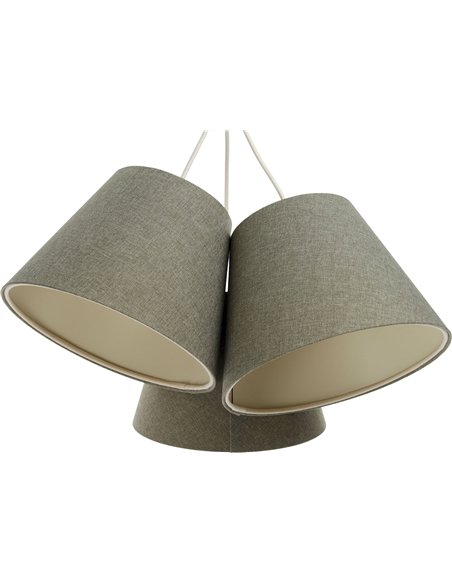 suspension boho chic lumière douce pour salon élégant