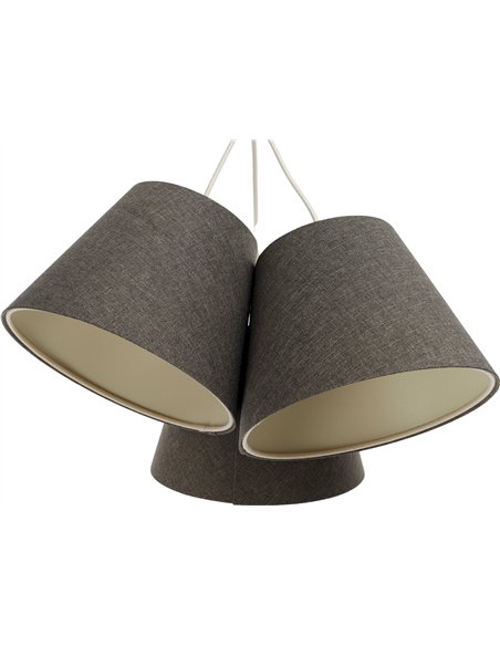 suspension tissu boho élégant déco intérieure chic