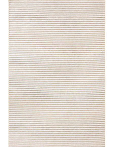tapis beige abstrait effet relief pour salon