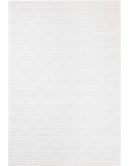 tapis blanc design abstrait pour entrée et salon