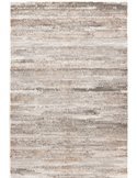 Tapis moderne argent beige à poils courts pour salon