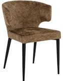 Chaise repas avec pieds en métal