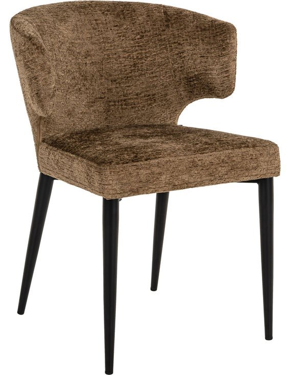 Chaise repas avec pieds en métal