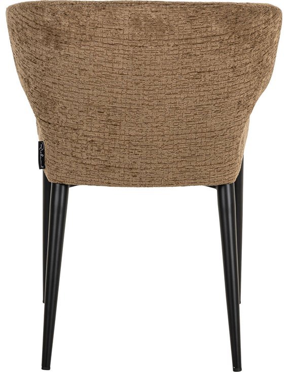 Chaise contemporaine à accoudoirs intégrés