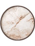 Meuble de chambre rond au rangement discret